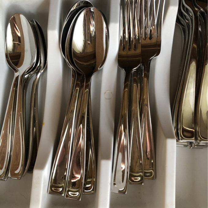Oneida 65 Piece Stainless Steel Flatware Set & Reviews | Wayfair